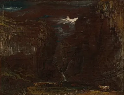 Sketch For Gordale Scar