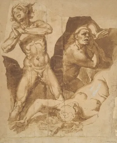 Sketch For Last Judgement