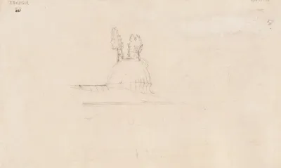Sketch For Pavilion Near A Mosque