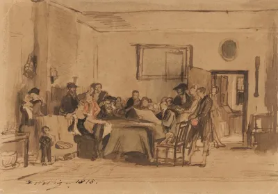Sketch For Reading The Will 2