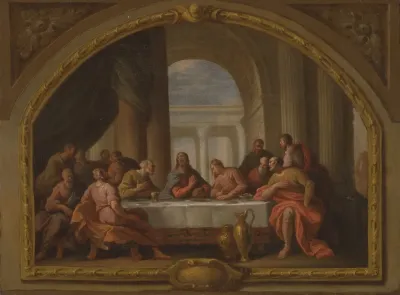 Sketch For The Last Supper St Marys Weymouth