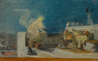 Sketch For The Oriental Dream
