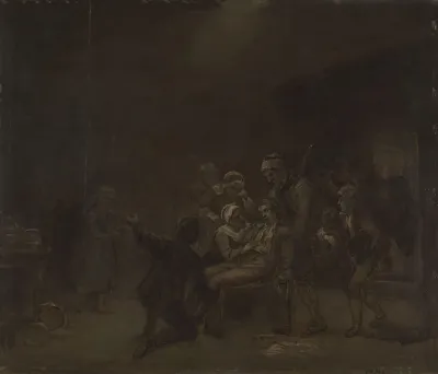 Sketch For The Return Of The Bear Hunter