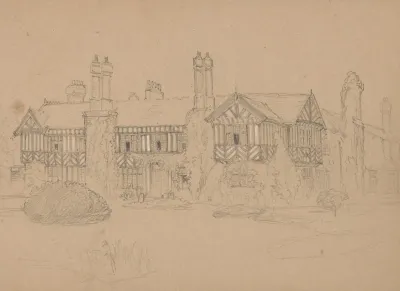 Sketch Of A Country House