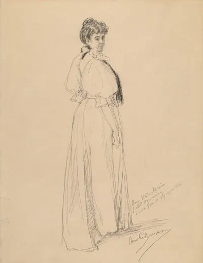 Sketch Of A Lady