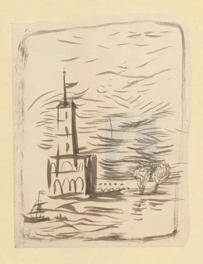 Sketch Of A Landscape 2