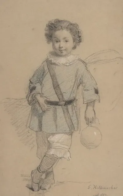 Sketch Of A Young Boy