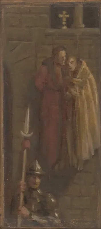 Sketch Of Historical Composition Ii