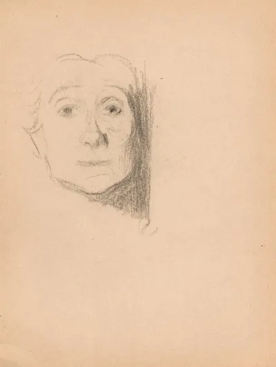 Sketch Of Self Portrait