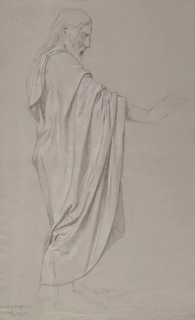 Sketch Of The Figure Of Christ 2