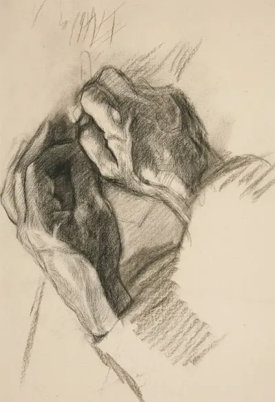 Sketch Of Two Hands 2