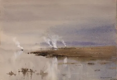 Sketch On The Potomac