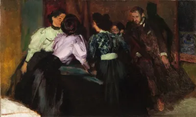 Sketch To The Painting Conversation