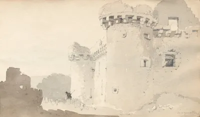 Sketchbook Ruined Castle
