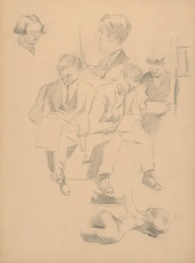Sketchbook With Nudes 22