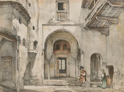 Sketches And Drawings Of The Alhambra London