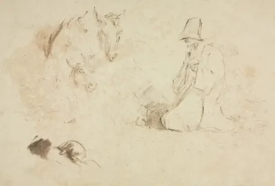 Sketches Figures And Animals