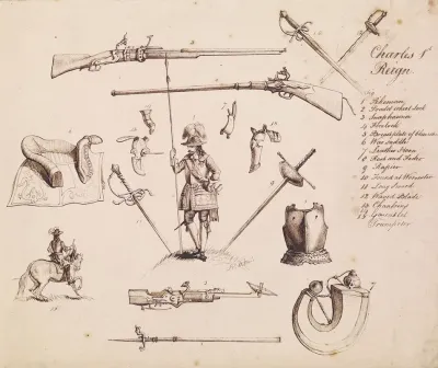 Sketches Of Armour Study For Charles I