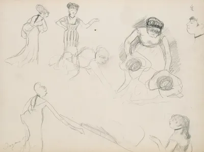 Sketches Of Cafe Singers 3
