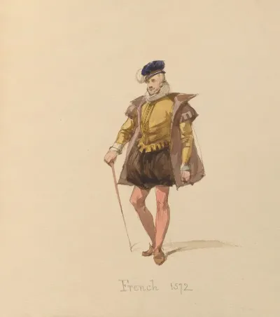 Sketches Of Costume Pl 012