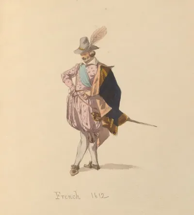 Sketches Of Costume Pl 025