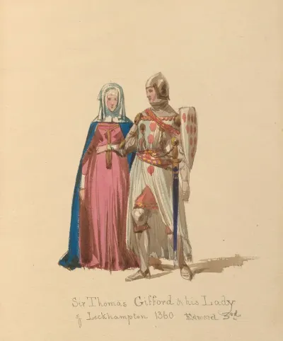 Sketches Of Costume Pl 030