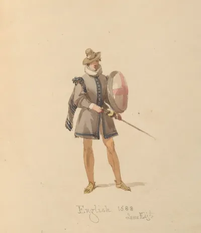 Sketches Of Costume Pl 041
