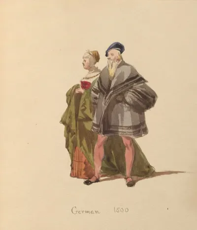 Sketches Of Costume Pl 046