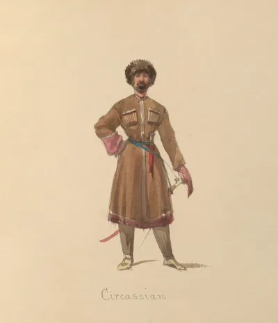 Sketches Of Costume Pl 051
