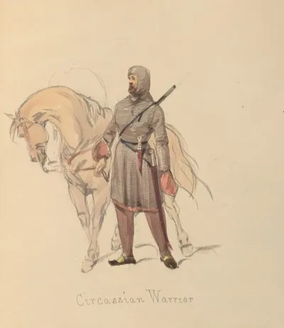 Sketches Of Costume Pl 055