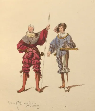 Sketches Of Costume Pl 079