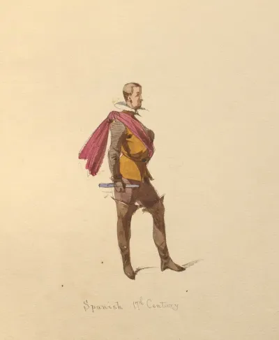 Sketches Of Costume Pl 080