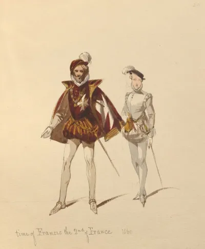 Sketches Of Costume Pl 085