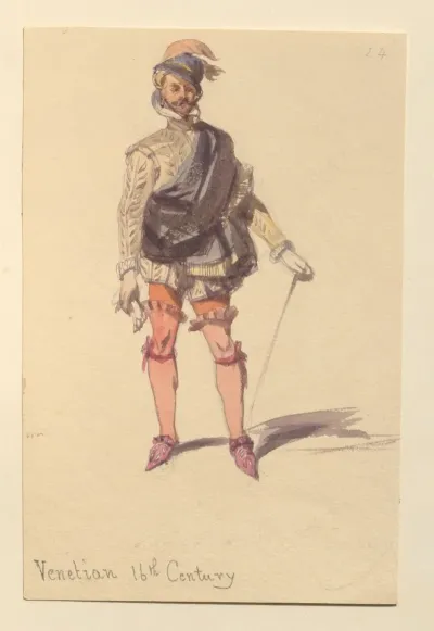 Sketches Of Costume Pl 089