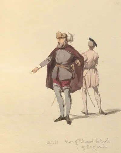 Sketches Of Costume Pl 095