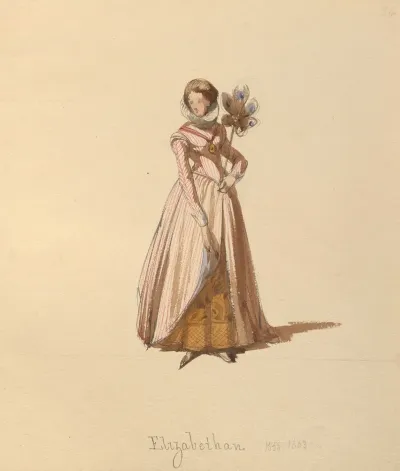 Sketches Of Costume Pl 099