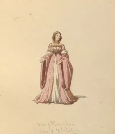 Sketches Of Costume Pl 105