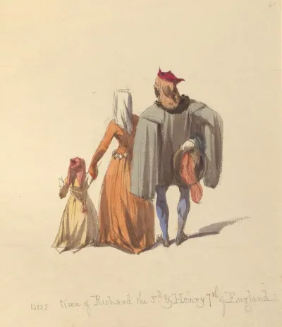 Sketches Of Costume Pl 106