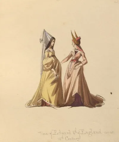 Sketches Of Costume Pl 107