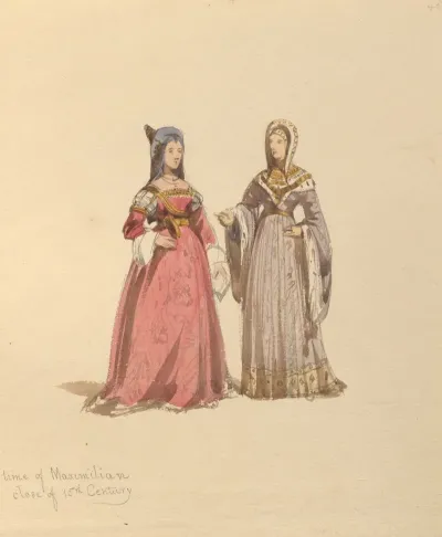 Sketches Of Costume Pl 110