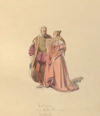 Sketches Of Costume Pl 115