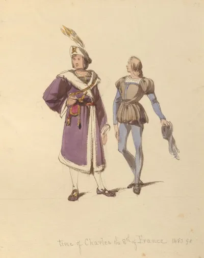 Sketches Of Costume Pl 118