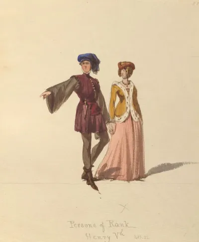 Sketches Of Costume Pl 123