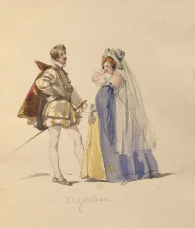 Sketches Of Costume Pl 125