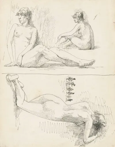 Sketches Of Female Nudes