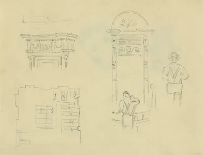 Sketches Of Interior Details