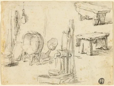 Sketches Of Pump Washtub Benches