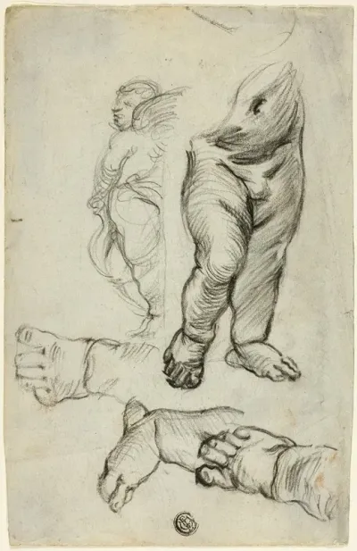 Sketches Of Putti