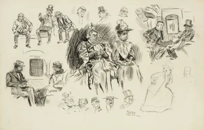 Sketches Of Several Men And Women