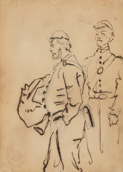 Sketches Of Soldiers